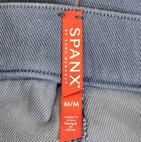 Spanx Jeggings Womens Medium Blue Casual Activewear‎ Soft Comfortable Leggings - Picture 6 of 15